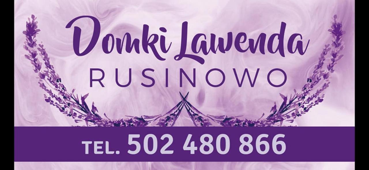 Domki Letniskowe Lawenda Rusinowo  Eksteriør bilde